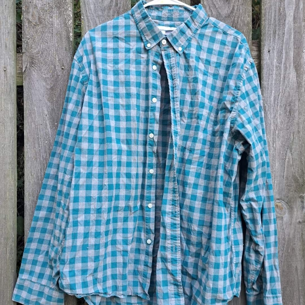 Men's Old Navy Button Up Dress Shirt XXL